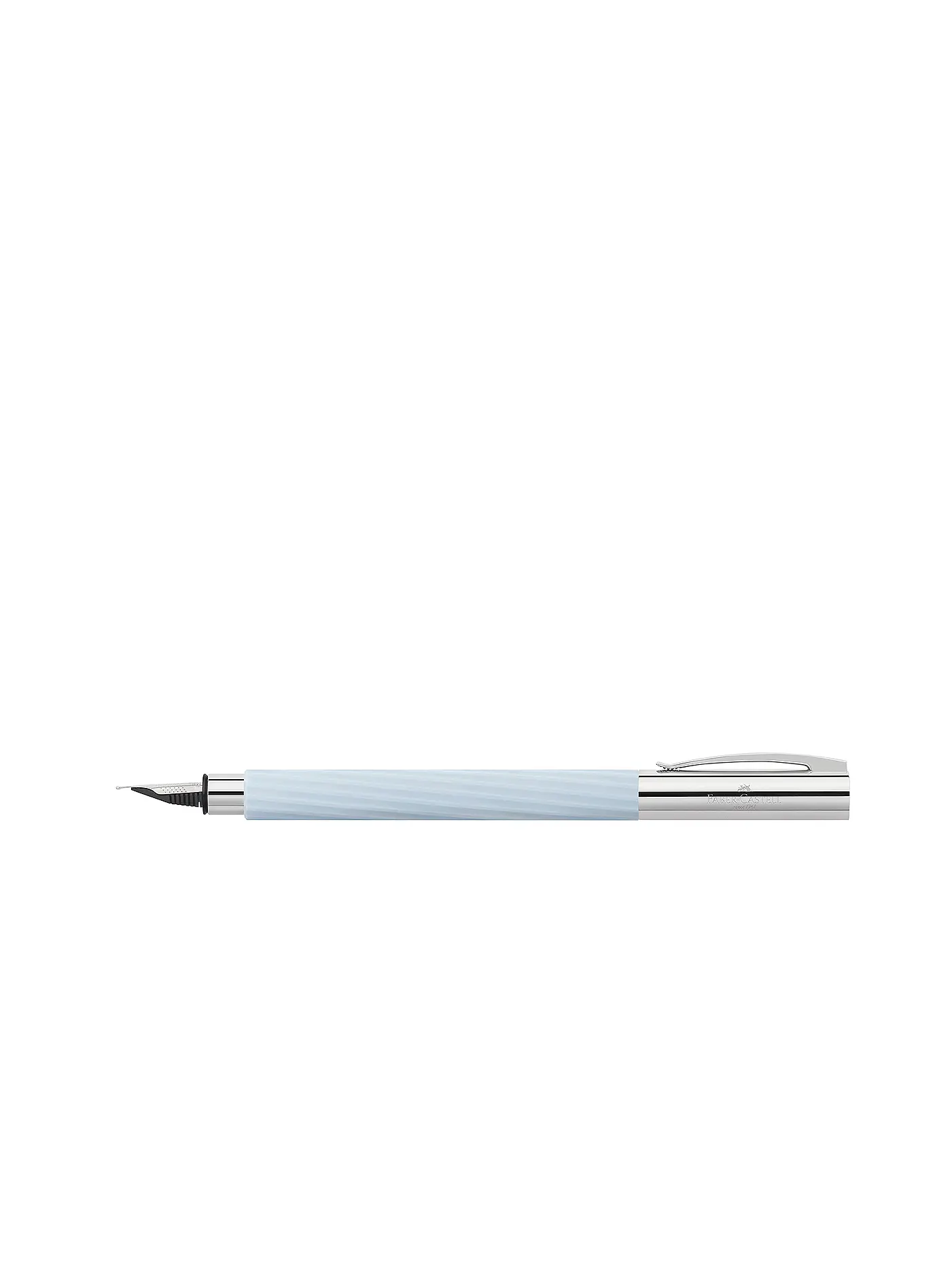 FABER-CASTELL | Dreh-Kugelschreiber AMBITION ITALIC ICE BLUE | keine Farbe